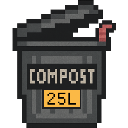 25L 🪱 Living Compost - 🪣 Bucket Bundles